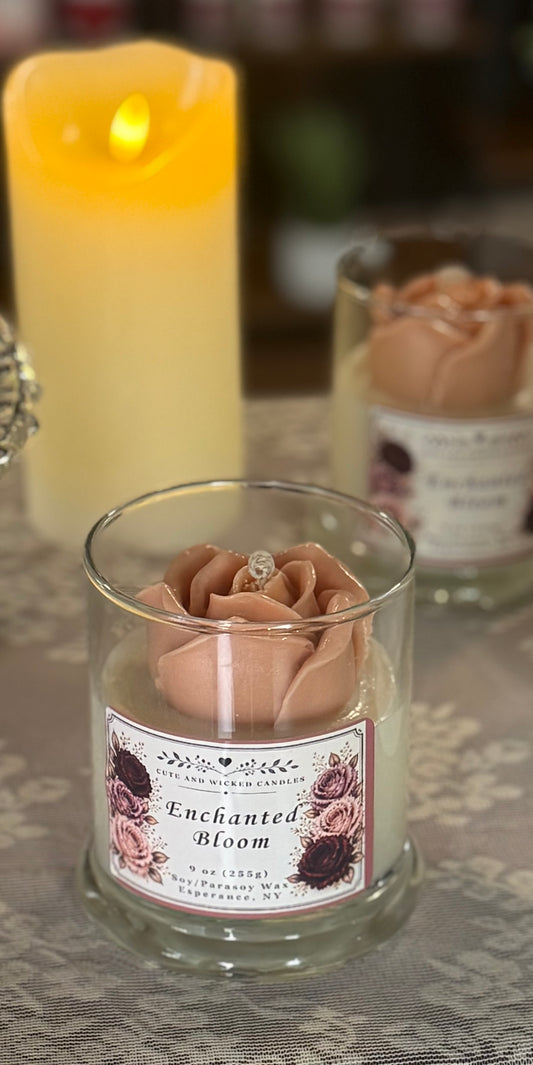 Enchanted Bloom Candle