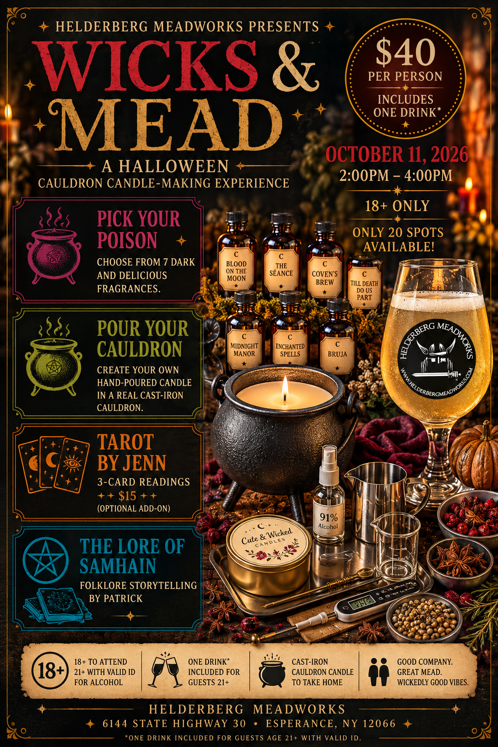 WICKED WICKS & MEAD